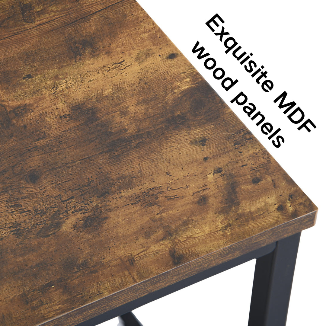 Möbel R 3-stufiges Aufbewahrungssystem, kleiner Konsolentisch, Garderobenregal, Beistelltisch mit 2 Lagen Drahtgeflecht, Metallrahmen, aufrechtes Regal für Zuhause, Sofaecke, Küche, Esszimmer, Wohnzimmer, Flur