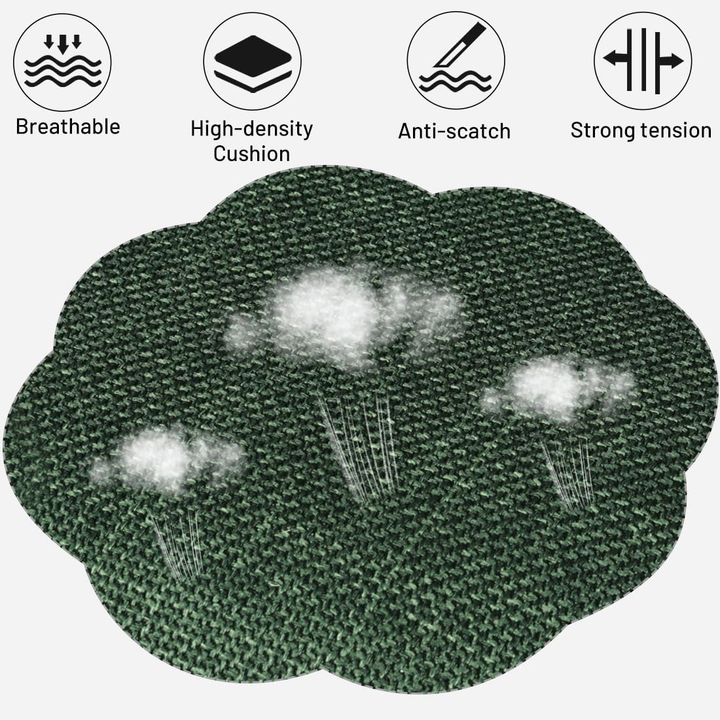 Chaise de bureau FurnitureR, chaise d'ordinateur réglable avec dossier en plastique et assise rembourrée, pivotante et à roulettes, vert foncé