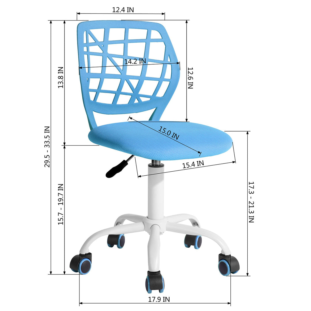 Furniture R Comfortable Kid'S Task Office Chair With Adjustable Height And Durable Design