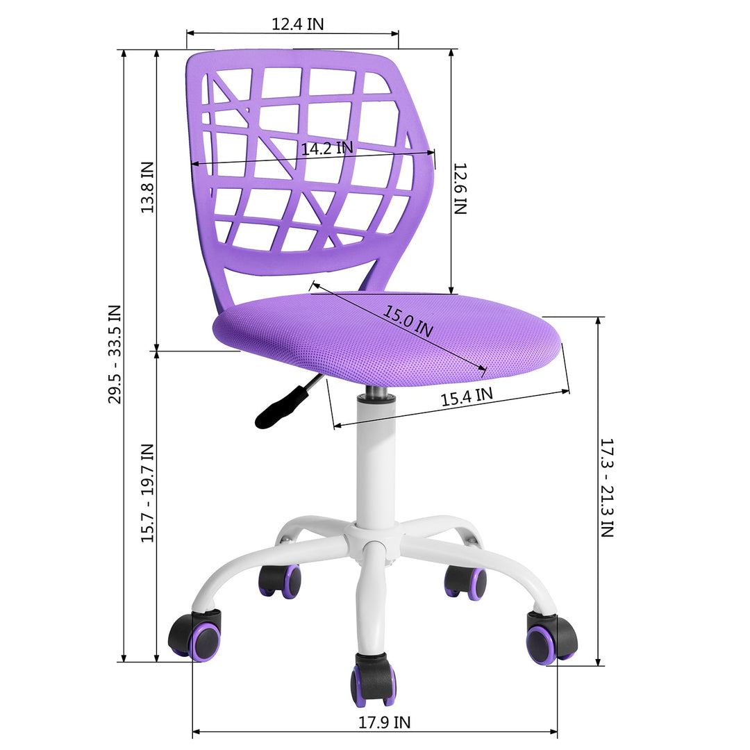 Furniture R Comfortable Kid'S Task Office Chair With Adjustable Height And Durable Design
