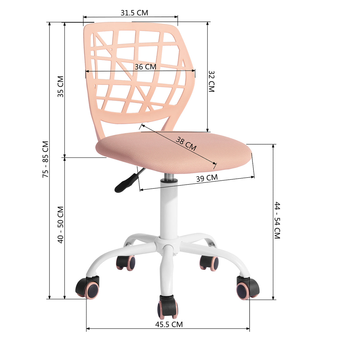 Furniture R Comfortable Kid'S Task Office Chair With Adjustable Height And Durable Design