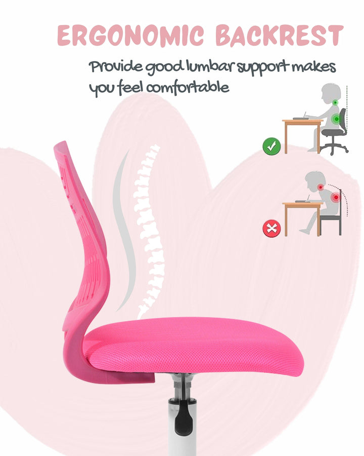 Chaise de bureau intelligente pour adolescents Furniture R pour étudier avec un design ergonomique