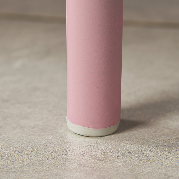 Möbel R Cadre de Lit Simple en Métal, mit Tête et Pied de lit, Base en Fer Solid pour Enfants ou Adolescents, Maison, Dortoir D'étudiants, Chambre d'enfants, Rose