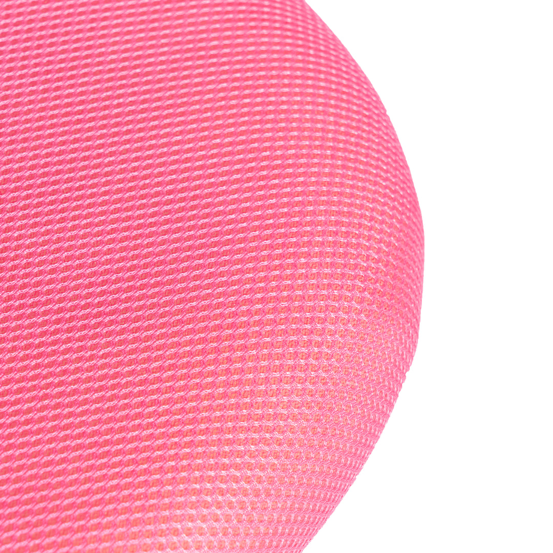 Furniture R Home Chaise de Bureau, Chaise D'ordinateur für Kinder/Jugendliche mit Maille Respirante, Pivotante Chaise D'étude Réglable en Hauteur mit Accoudoirs, Rose